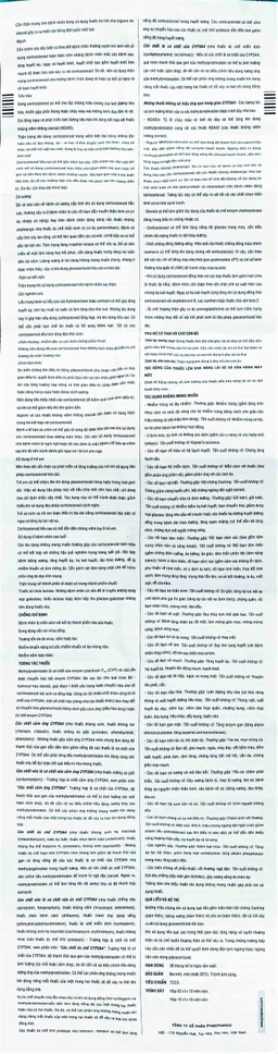 Thuốc Menison 16mg Pymepharco điều trị rối loạn nội tiết, viêm khớp, bệnh collagen (3 vỉ x 10 viên)