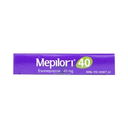 Viên nang cứng Mepilori 40 OPC điều trị bệnh trào ngược dạ dày, loét dạ dày tá tràng (2 vỉ x 7 viên)