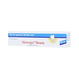 Gel bôi nha khoa Metrogyl Denta Unique Pharma điều trị các bệnh nha chu mãn tính (20g)