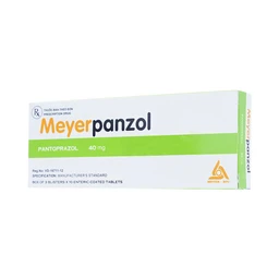 Viên nén Meyerpanzol 40mg Meyer - BPC điều trị viêm thực quản trào ngược (3 vỉ x 10 viên)