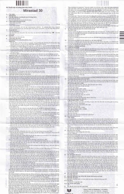 Viên nén Mirastad 30 Stella điều trị trầm cảm, duy trì cân bằng tinh thần (2 vỉ x 14 viên)