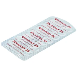 Viên nén Mirastad 30 Stella điều trị trầm cảm, duy trì cân bằng tinh thần (2 vỉ x 14 viên)
