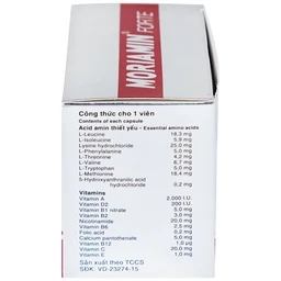 Viên nang cứng Moriamin Forte Roussel hỗ trợ duy trì và phục hồi sức khỏe (10 vỉ x 10 viên)