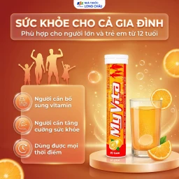 Viên sủi giúp bổ sung Vitamin MyVita Multi SPM vị cam (20 viên) 4