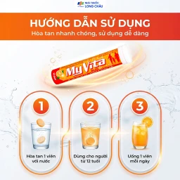 Viên sủi giúp bổ sung Vitamin MyVita Multi SPM vị cam (20 viên) 5