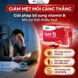 Viên uống bổ sung vitamin nhóm B NAT B MEGA We care (3 vỉ x 10 viên) 3