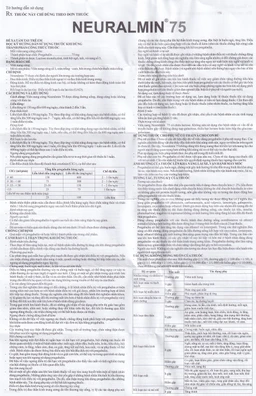 Viên nang cứng Neuralmin 75 Boston Pharma điều trị đau thần kinh, động kinh, rối loạn lo âu (2 vỉ x 14 viên)