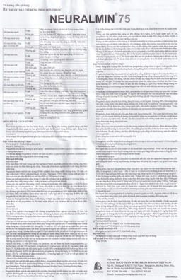 Viên nang cứng Neuralmin 75 Boston Pharma điều trị đau thần kinh, động kinh, rối loạn lo âu (2 vỉ x 14 viên)