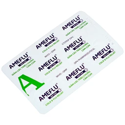 Thuốc Ameflu Day Time OPV giảm các triệu chứng cảm lạnh và cảm cúm (10 vỉ x 10 viên)