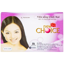 Thuốc Newchoice Nam Hà dùng để tránh thai (25 vỉ x 28 viên)