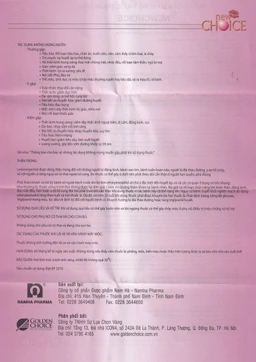 Thuốc Newchoice Nam Hà dùng để tránh thai (25 vỉ x 28 viên)