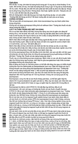 Cốm Nexium 10mg AstraZeneca điều trị trào ngược dạ dày - thực quản (28 gói)