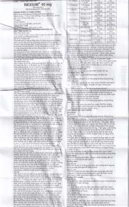 Bột pha tiêm Nexium 40mg AstraZeneca điều trị kháng tiết dịch vị, trào ngược dạ dày - thực quản (1 lọ)