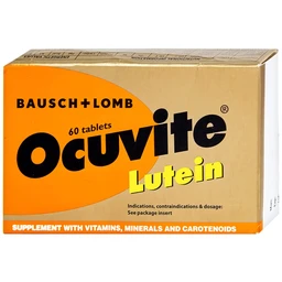 Viên bổ mắt Ocuvite Lutein (3 vỉ x 20 viên)