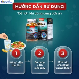Viên uống hỗ trợ tim mạch, giảm nguy cơ xơ vữa động mạch Omega 3-6-9 Pharmekal (100 viên) 5