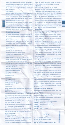 Thuốc Orlistat Stada 120mg hỗ trợ giảm nhẹ calo cho bệnh béo phì (2 vỉ x 21 viên)