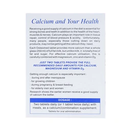 Viên nén Osteomed Meyer bổ sung canxi, Magne, kẽm, vitamin D3 và khoáng chất (2 vỉ x 15 viên)