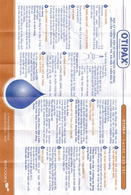 Thuốc nhỏ tai Otipax Biocodex điều trị đau do viêm tai (15ml)