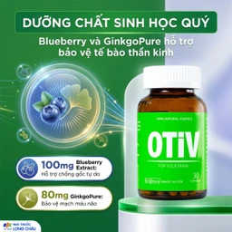 Viên uống giúp tăng cường dưỡng chất cho não Ecogreen OTiV (30 viên) 3