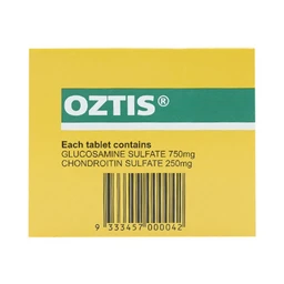 Thuốc Oztis Bridge Healthcare giảm triệu chứng của viêm khớp gối nhẹ và trung bình (6 vỉ x 10 viên)