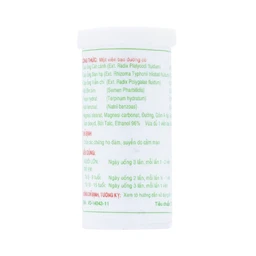 Viên nén Pectol Sagopha điều trị các chứng ho đàm, suyễn do cảm mạo (30 viên)