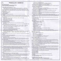 Thuốc Penicillin V 400000 IU Mekophar điều trị các chứng nhiễm khuẩn (10 vỉ x 10 viên)