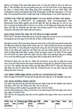 Viên đặt trực tràng Pentasa 1g Ferring điều trị viêm loét dạ dày, trực tràng (4 vỉ x 7 viên)