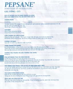 Gel uống Pepsane Rosa Phyto Pharma điều trị triệu chứng đau dạ dày (30 gói)