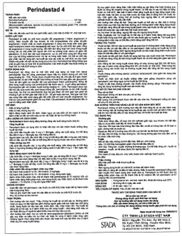 Thuốc Perindastad 4mg Stella điều trị tăng huyết áp (1 vỉ x 30 viên)