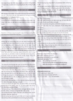 Viên nén Pharmaclofen 10mg Pharmascience điều trị các chứng co thắt cơ xương (100 viên)