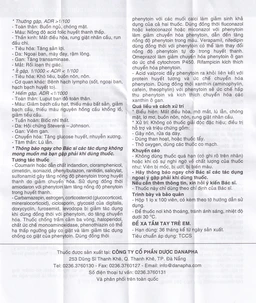 Viên nén Phenytoin 100mg Danapha điều trị động kinh cơn lớn, động kinh cục bộ (100 viên)