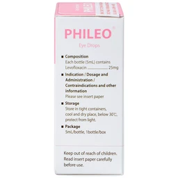 Thuốc nhỏ mắt Phileo SamChunDang điều trị viêm mí mắt, viêm bờ mi (5ml)