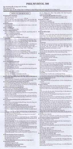 Thuốc Philmyrtol 300 Phil Inter Pharma loãng đờm, giảm viêm phế quản, viêm xoang mũi (6 vỉ x 10 viên)