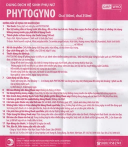 Dung dịch vệ sinh phụ nữ Phytogyno Opodis Pharma điều trị viêm nhiễm đường sinh dục (100ml)