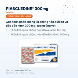 Thuốc Piascledine 300mg Hyphens điều trị viêm xương khớp hông và khớp gối  (1 vỉ x 15 viên) 3