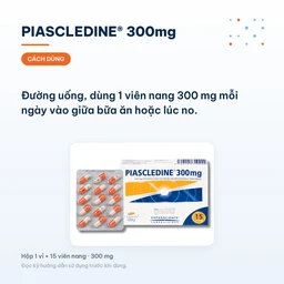 Thuốc Piascledine 300mg Hyphens điều trị viêm xương khớp hông và khớp gối  (1 vỉ x 15 viên) 4