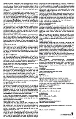 Viên nén Plendil 5mg AstraZeneca điều trị tăng huyết áp, đau thắt ngực (3 vỉ x 10 viên)