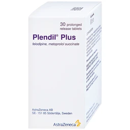 Viên nén Plendil Plus AstraZeneca điều trị tăng huyết áp (30 viên)