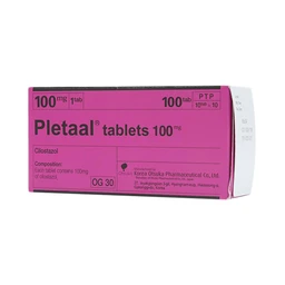 Viên nén Pletaal tablets 100mg Otsuka điều trị các chứng thiếu máu cục bộ (10 vỉ x 10 viên)