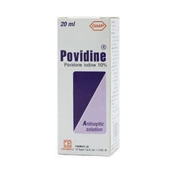 Dung dịch sát khuẩn Povidine 10% Pharmedic ngăn ngừa nhiễm khuẩn ở vết cắt, vết trầy (20ml)