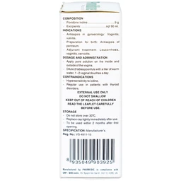 Dung dịch phụ khoa Povidine 10% Pharmedic sát trùng phụ khoa, viêm âm đạo, âm hộ (90ml)
