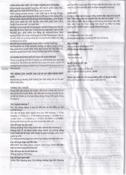 Viên nén Praxilene 200mg Merck điều trị viêm động mạch tắc nghẽn mãn tính (2 vỉ x 10 viên)