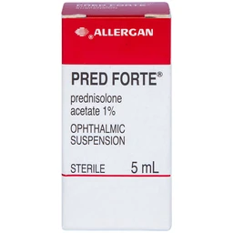 Hỗn dịch nhỏ mắt Pred Forte Allergan điều trị các chứng viêm đáp ứng với steroid (5ml)