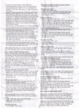 Thuốc Primperan 10mg Sanofi điều trị triệu chứng nôn và buồn nôn (2 vỉ x 20 viên) 