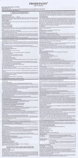 Thuốc Prohepatis 200mg Phil điều trị sỏi mật, xơ gan mật nguyên phát (20 vỉ x 5 viên)