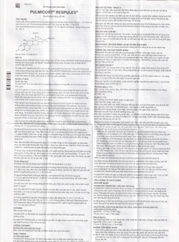 Khí dung Pulmicort Respules Astra điều trị hen phế quản (20 ống x 2ml) 