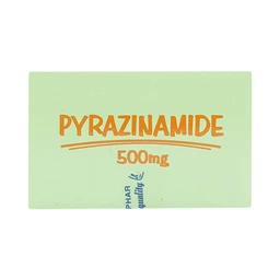 Thuốc Pyrazinamide 500mg Mekophar điều trị bệnh lao phổi (10 vỉ x 10 viên)