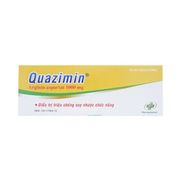 Siro Quazimin OPV điều trị triệu chứng suy nhược chức năng (4 vỉ x 5 ống x 5ml)