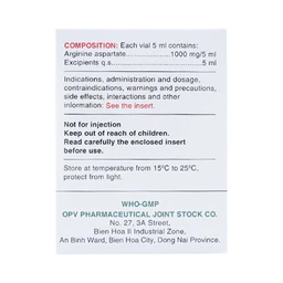 Siro Quazimin OPV điều trị triệu chứng suy nhược chức năng (4 vỉ x 5 ống x 5ml)