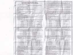 Thuốc Quinine Sulphate 250mg Mekophar điều trị sốt rét (180 viên)